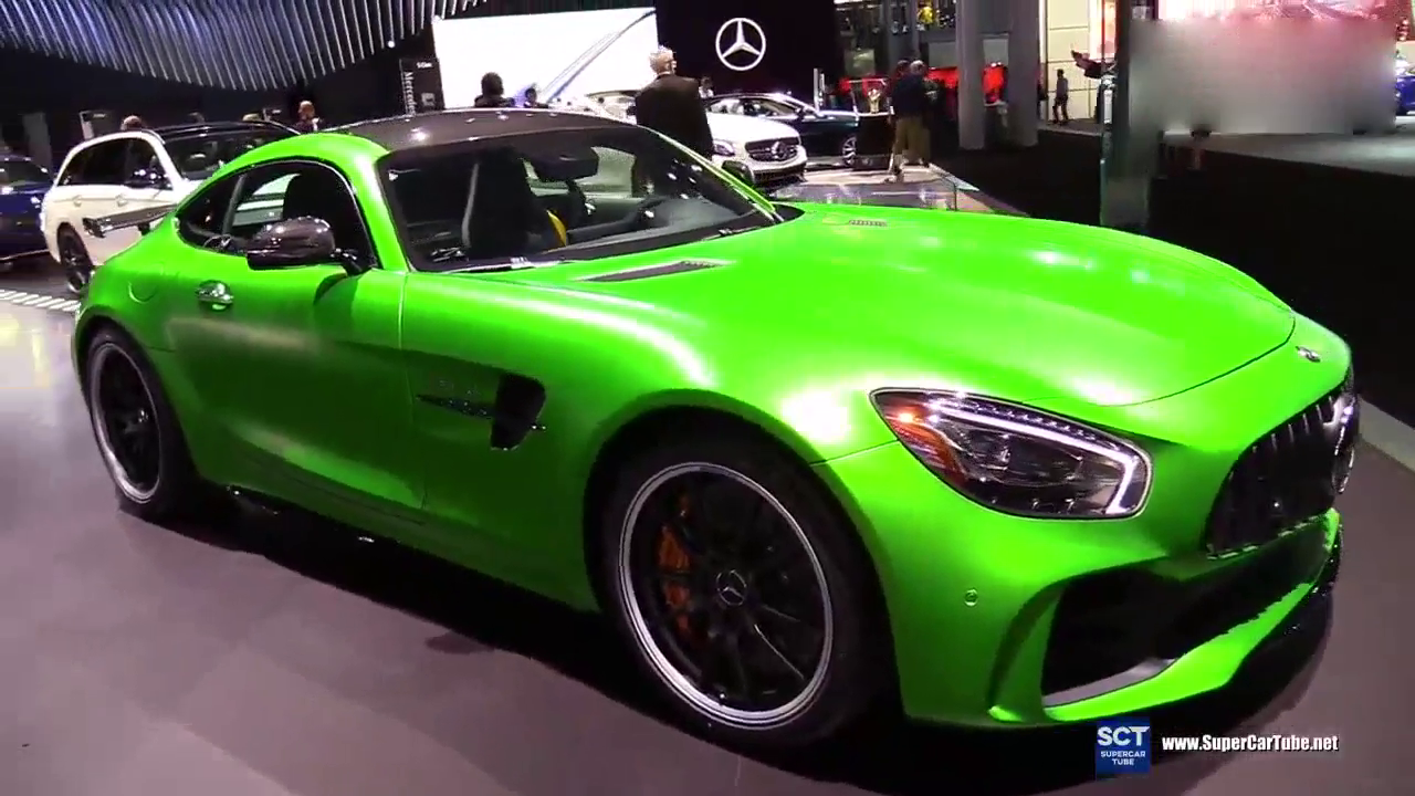 2018款奔驰AMG GT R双门跑车 外观和内饰实拍
