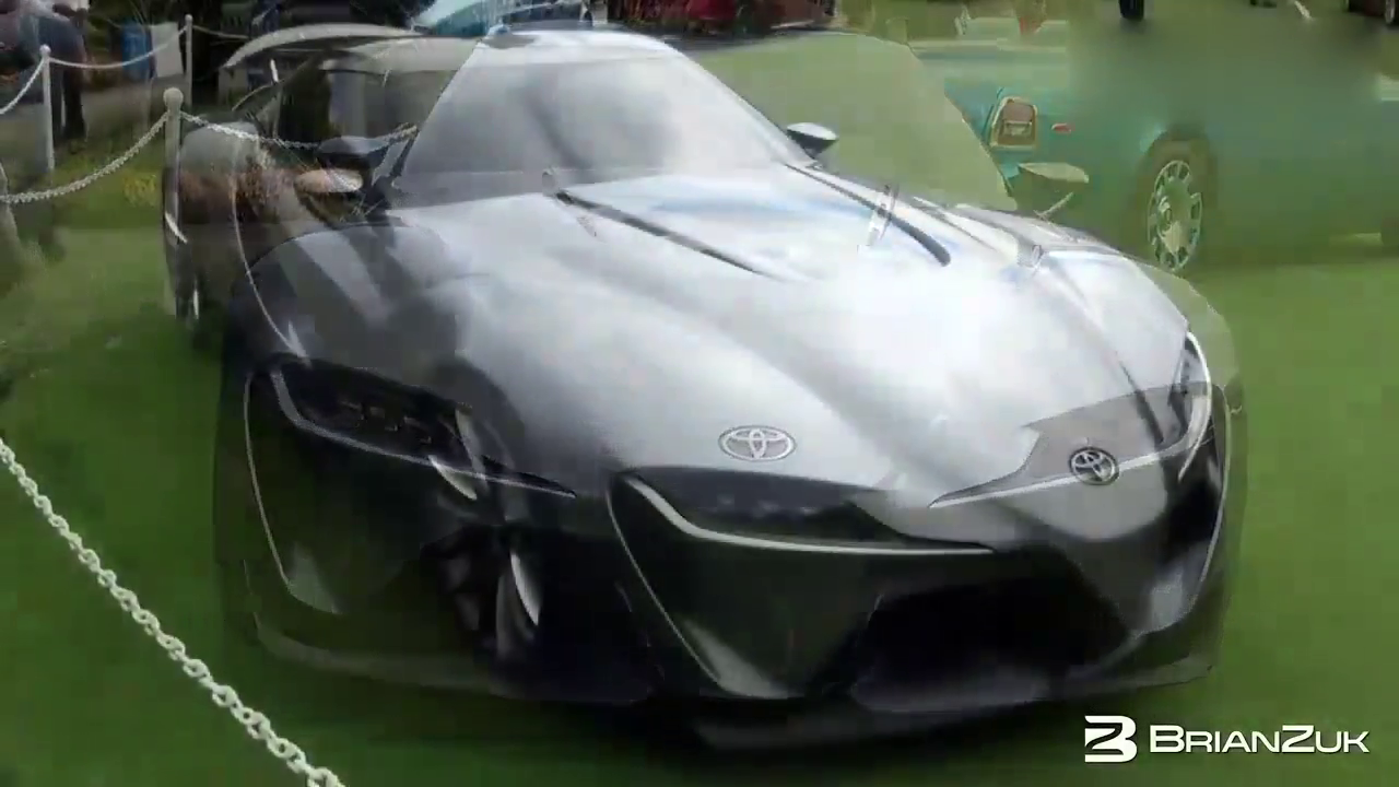 丰田超级跑车 这车身造型足以让所有男人心动