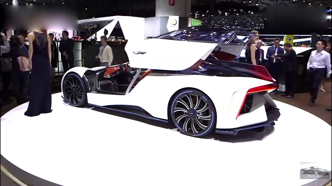 国产超跑泰克鲁斯 腾风GT96亮相日内瓦车展！现场实拍