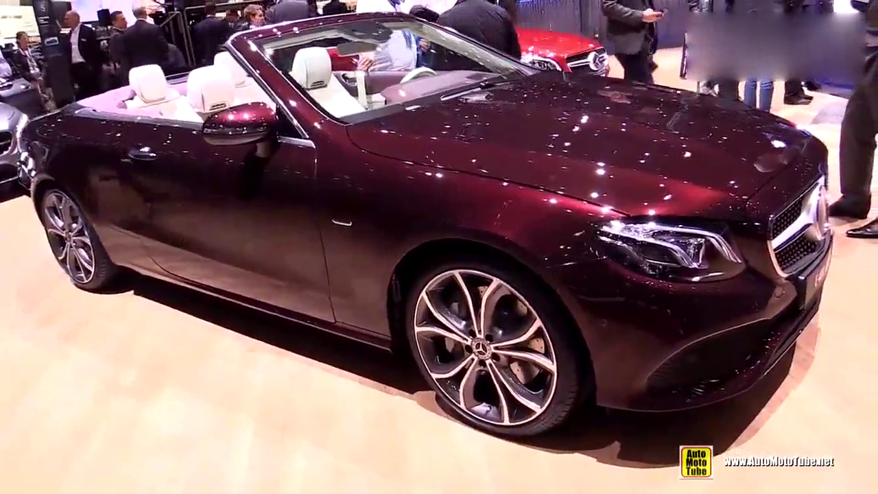 2018奔驰E400 Cabriolet 日内瓦车展内外实拍