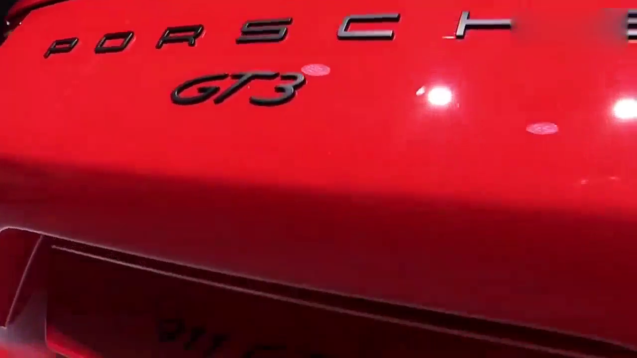 2018款保时捷911 GT3超级跑车 外观和内饰实拍