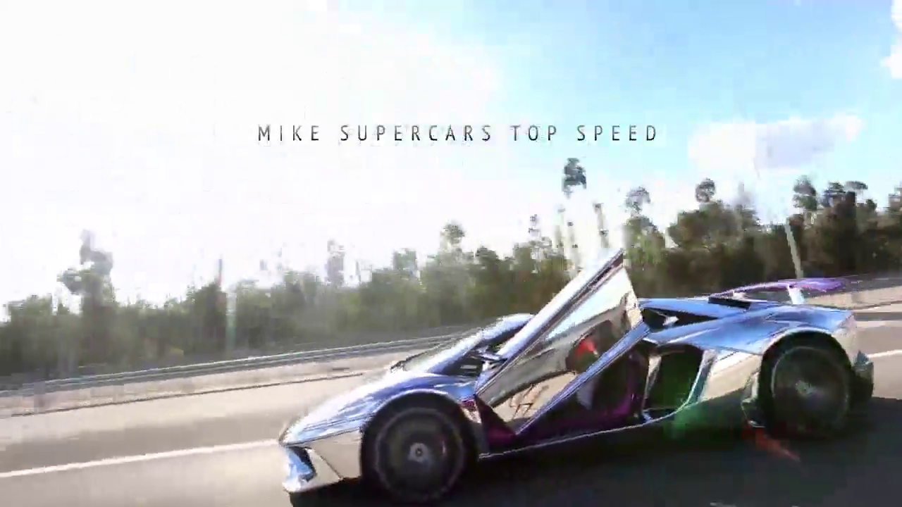 云端飞车！配备了V12发动机的豪华跑车兰博基尼凶猛来袭