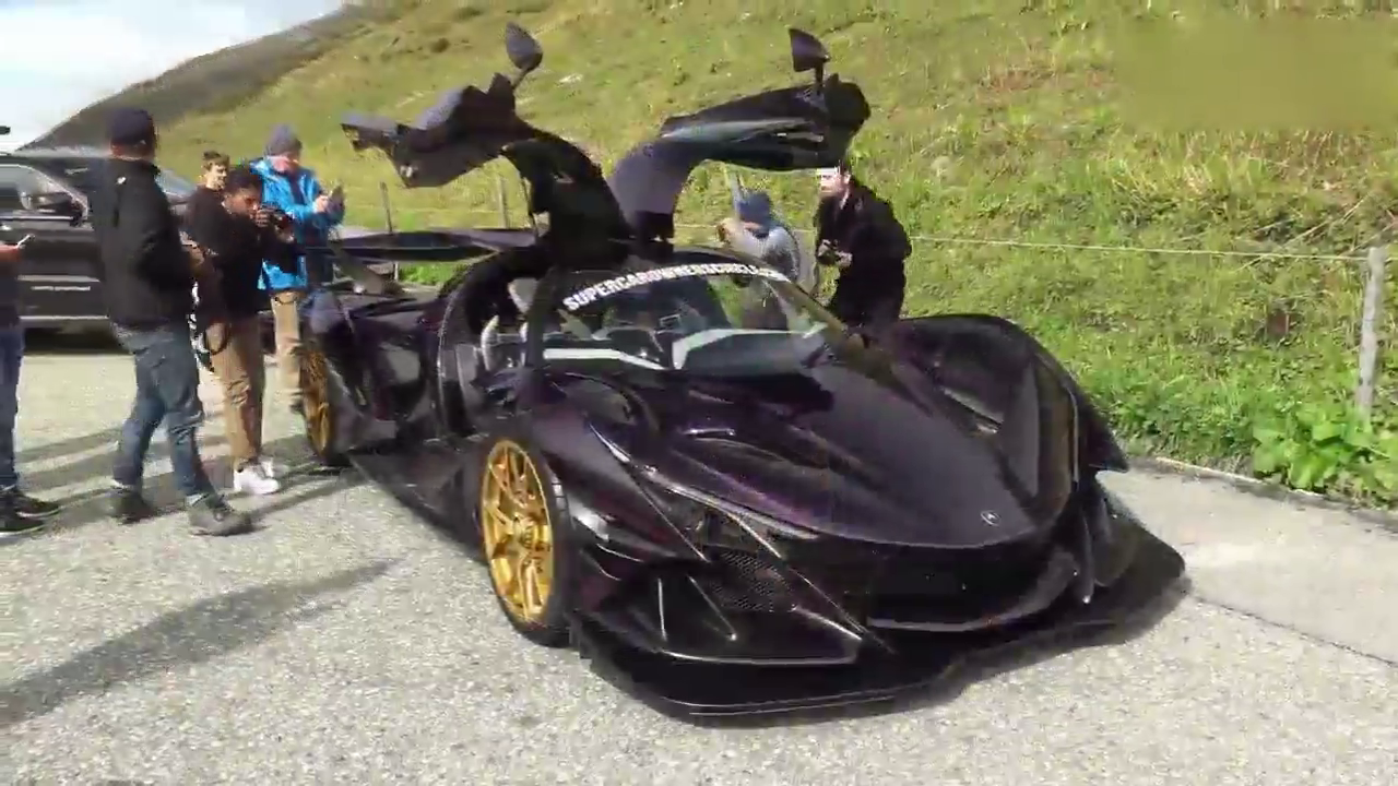 最近这辆跑车有点火，阿波罗IE，小众跑车“贵族”，比兰博基尼帅