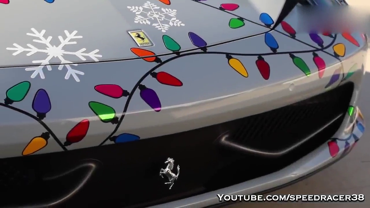 有钱任性 他把法拉利敞篷车变成了这样