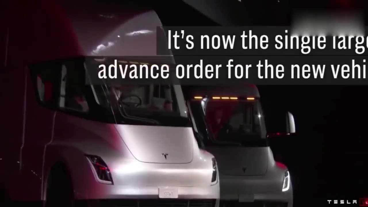 UPS刚刚发布了特斯拉Semi卡车