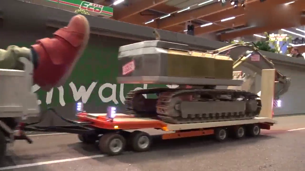 RC遥控重卡车展,细节动力一点不输真车