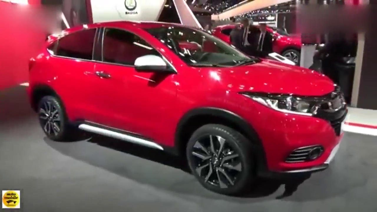 车展实拍全新本田HR-V外观和内饰，你喜欢这台车吗？