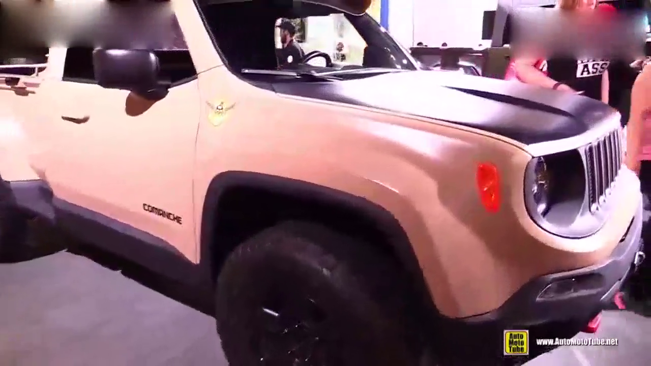 基于自由侠 车展实拍Jeep Comanche皮卡