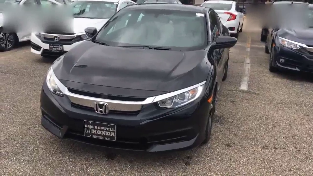 羡慕嫉妒，实拍国外版本田思域Coupe，像极了一台小跑车