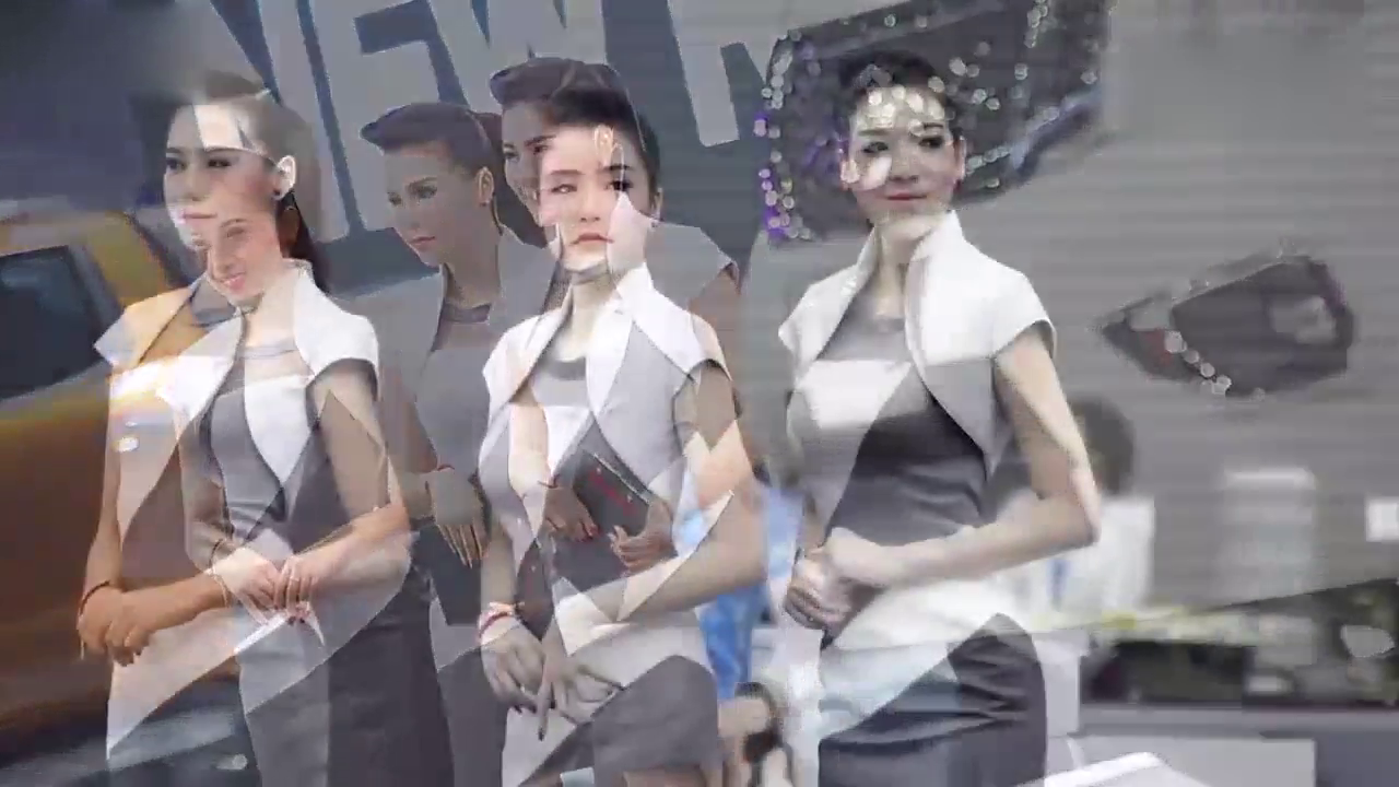 泰国曼谷车展，感受一下东南亚美女的异域风情