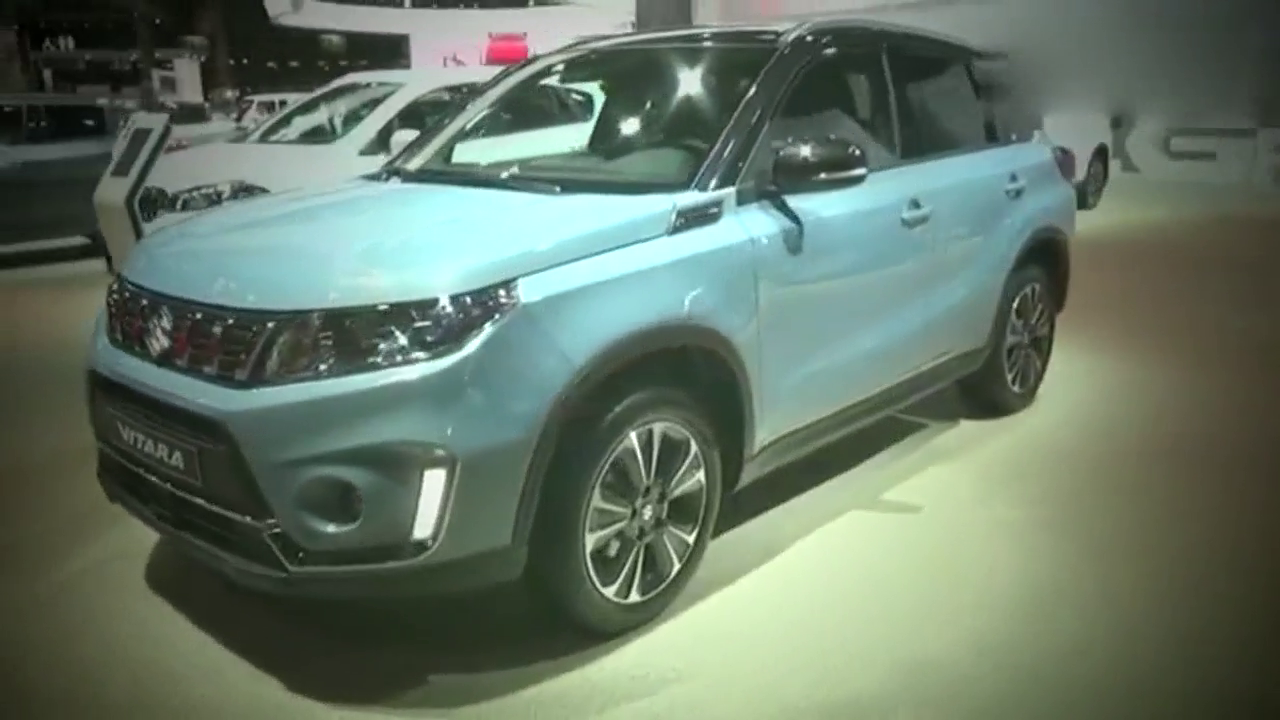 巴黎车展2019铃木维特拉小型suv经济实用油耗低至4升
