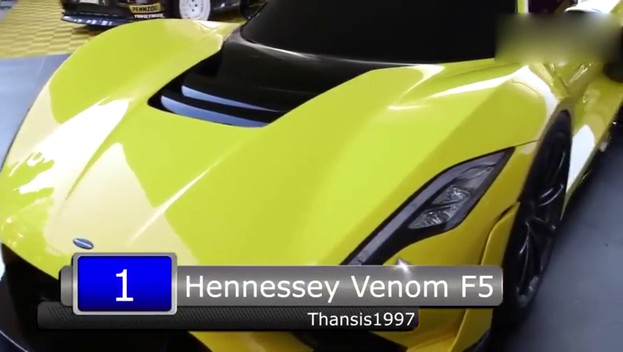 最快的十大跑车中的第一名，有谁认识这是什么牌子的？