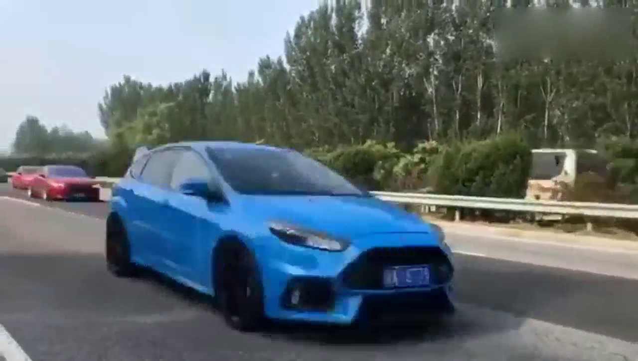 多辆改装车上高速，BRZ跑最快
