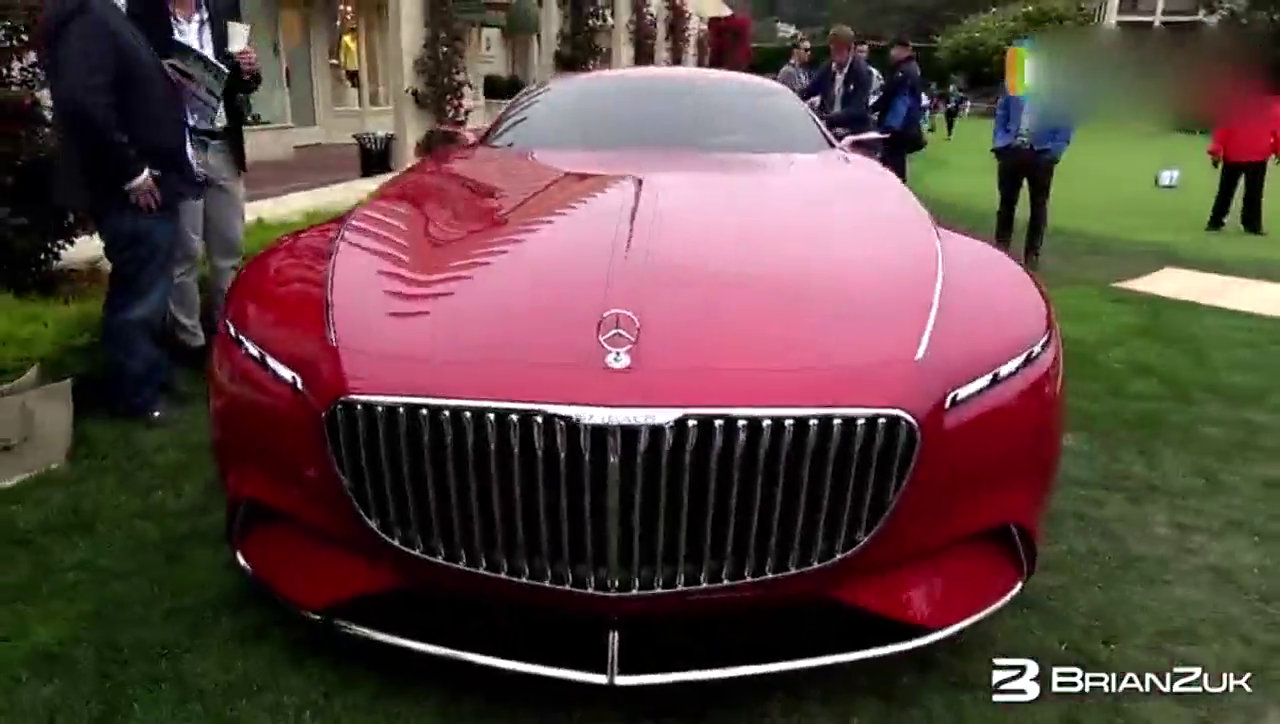 国外车展先奔驰梦幻级跑车，看到它的遥控器我就无语了