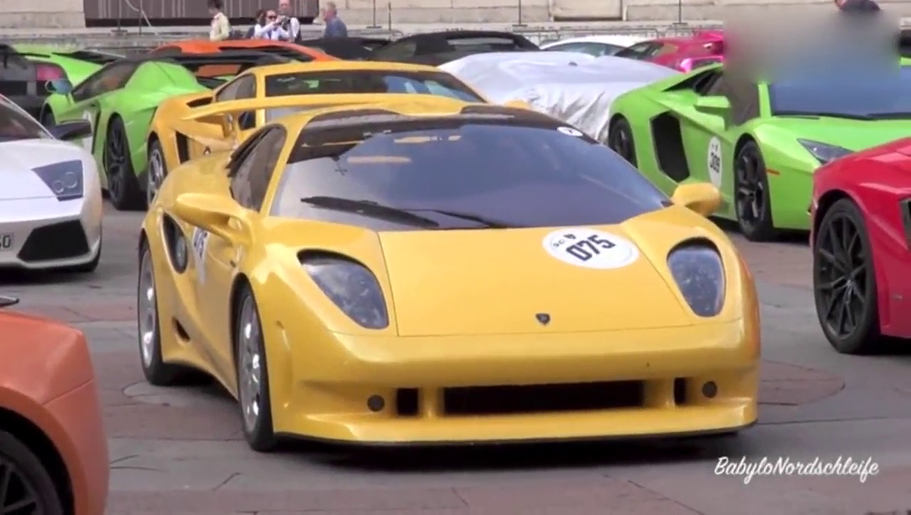 仅有一部的酷炫小牛跑车，小牛大聚会