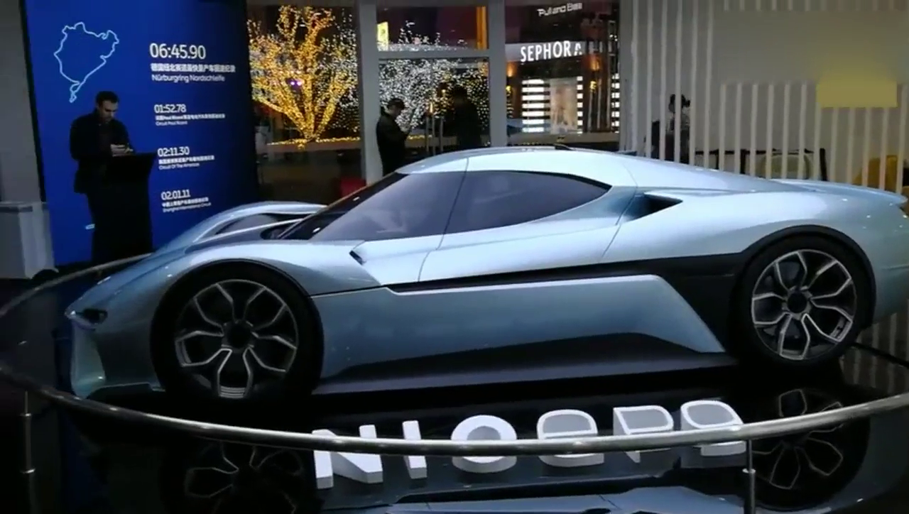 蔚来电动超级跑车NIO EP9，中国自主品牌崛起还会远吗