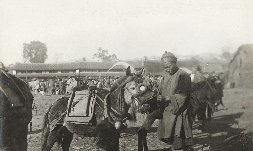 历史老照片:1900年的云南省思茅附近,图15现在已经不是我国领土