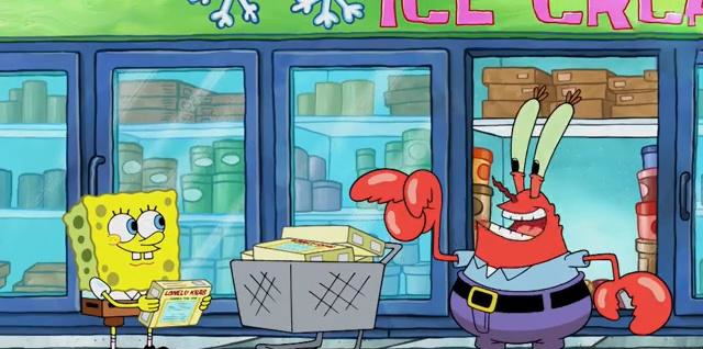 海绵宝宝蟹老板为了赚钱毫无下限,明星效应这么厉害吗