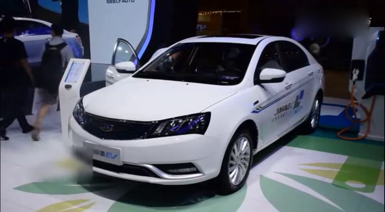 环保才是硬方向， 车展实拍全新吉利帝豪