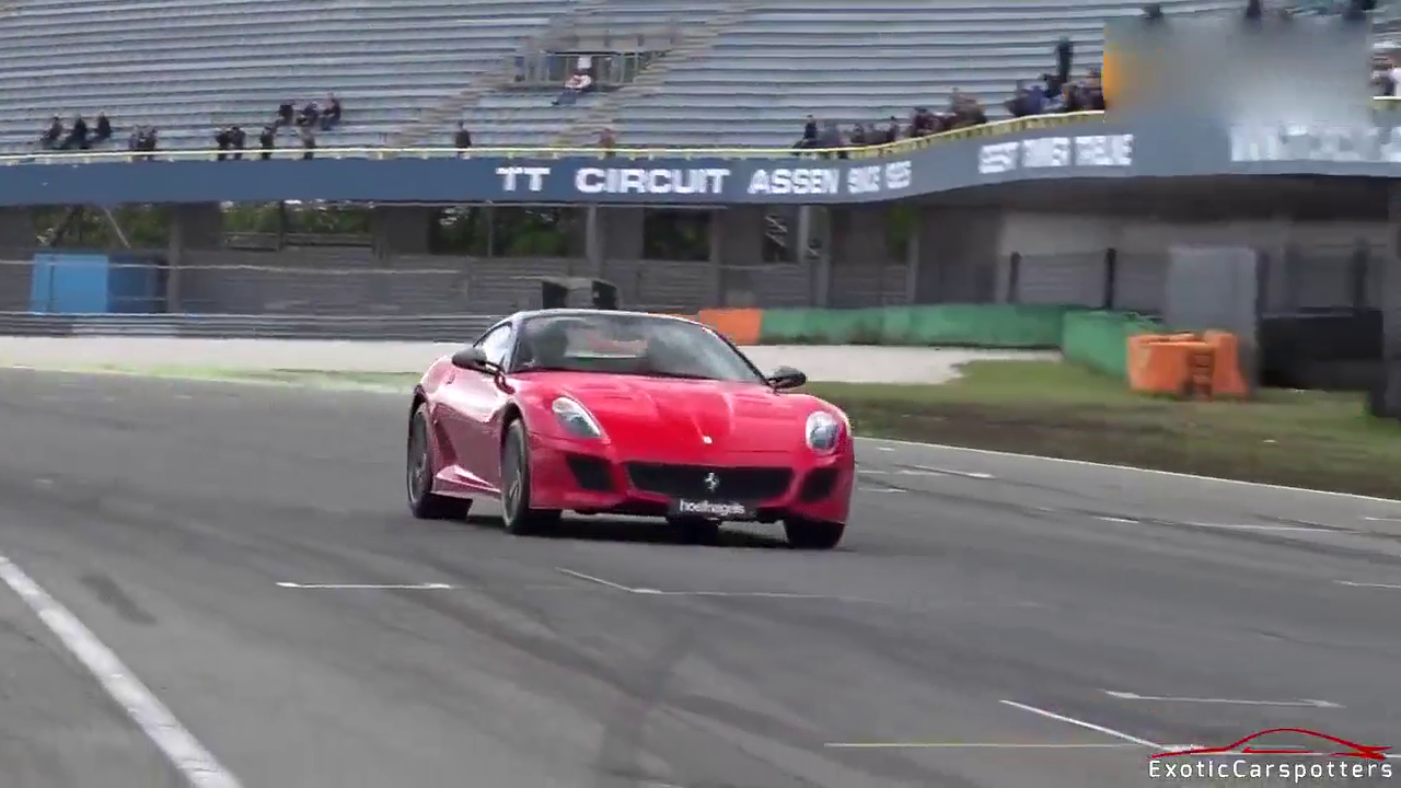 全都是狠货 法拉利599 GTO与众跑车狂飙