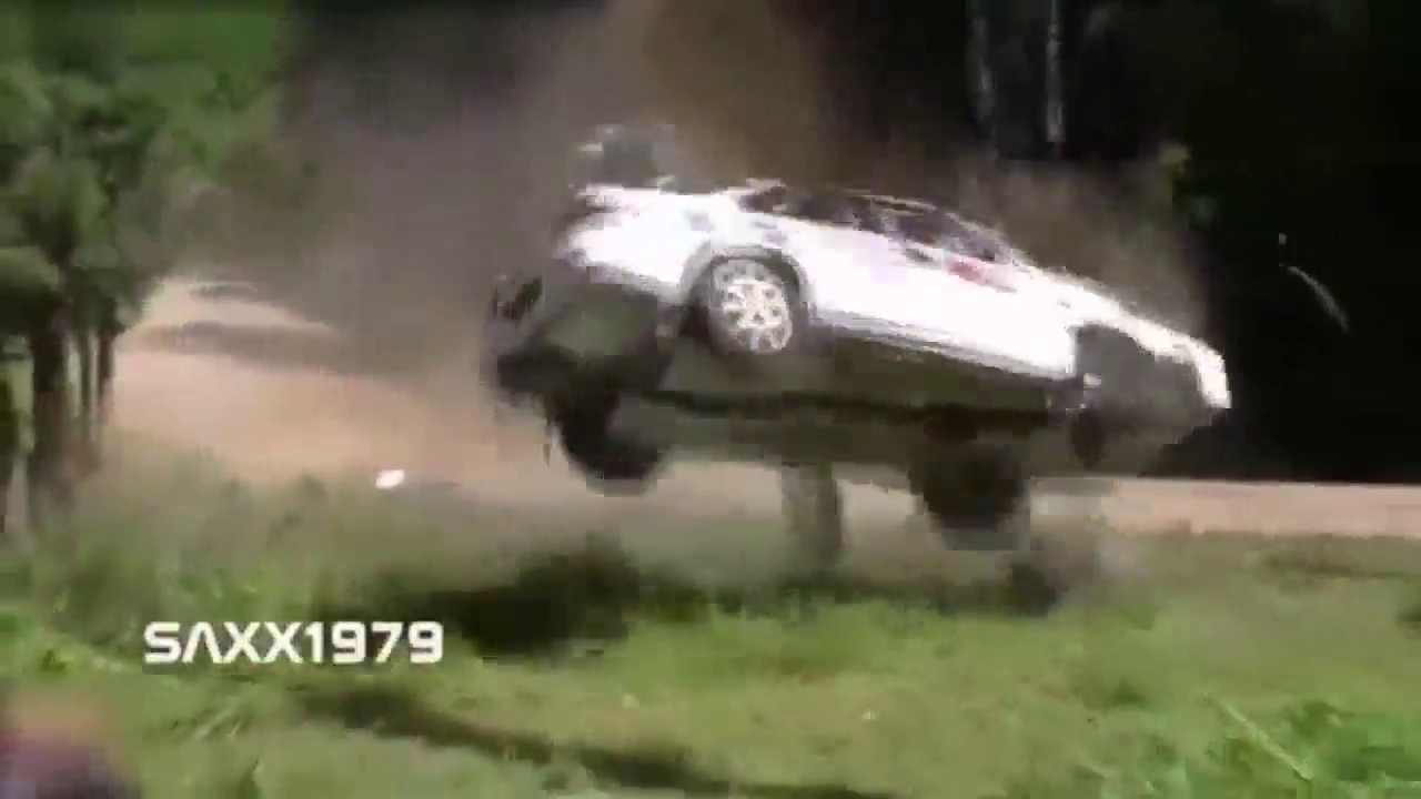 WRC拉力赛精彩翻车视频，WRC魅力之一