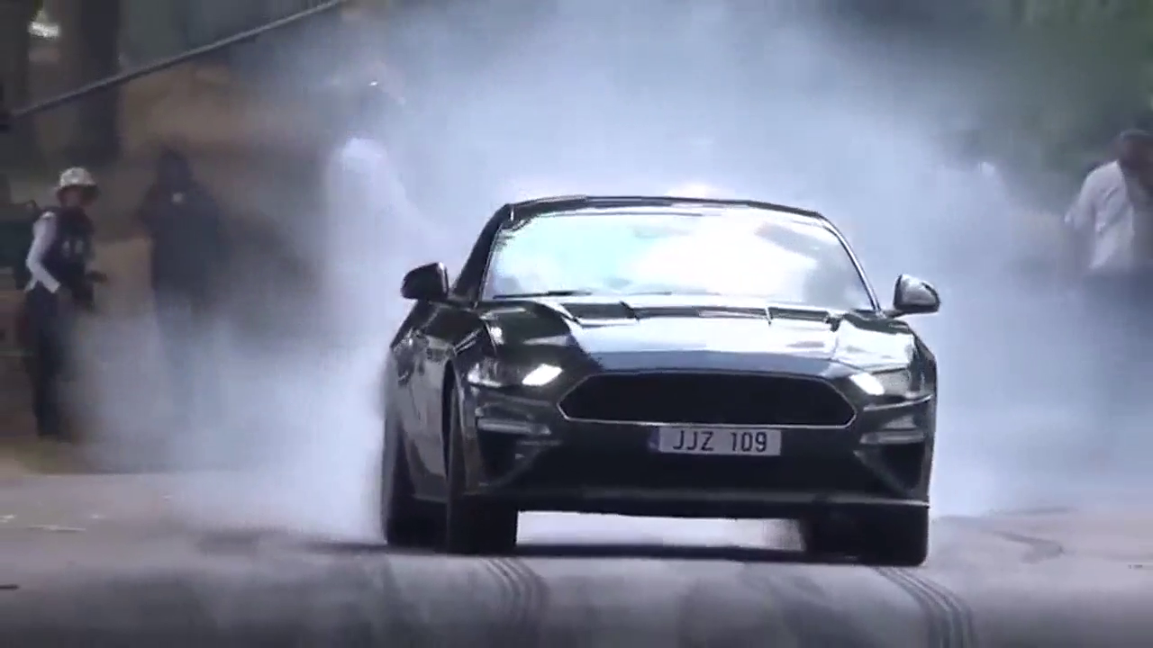 法拉利Superfast 迈凯伦Senna 野马Mustang 古德伍德烧胎集合