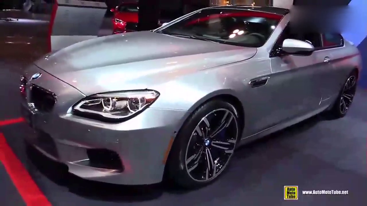 售价不低 车展实拍银色宝马M6 Coupe