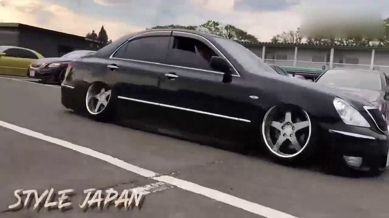 日本改装车聚会 个个都是大王姿态
