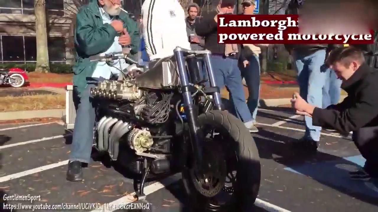 见过兰博基尼跑车，见过兰博基尼摩托车吗，太霸气了！