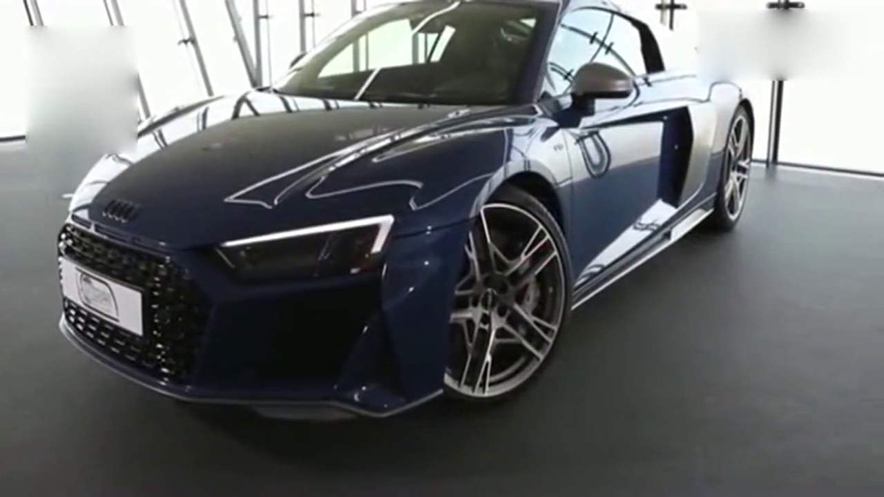 2019全新奥迪R8敞篷跑车，造型真是激进