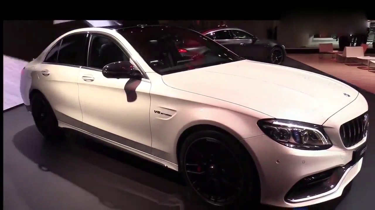 2019奔驰AMG C级奔驰轿车，外部和内部流程，纽约车展！