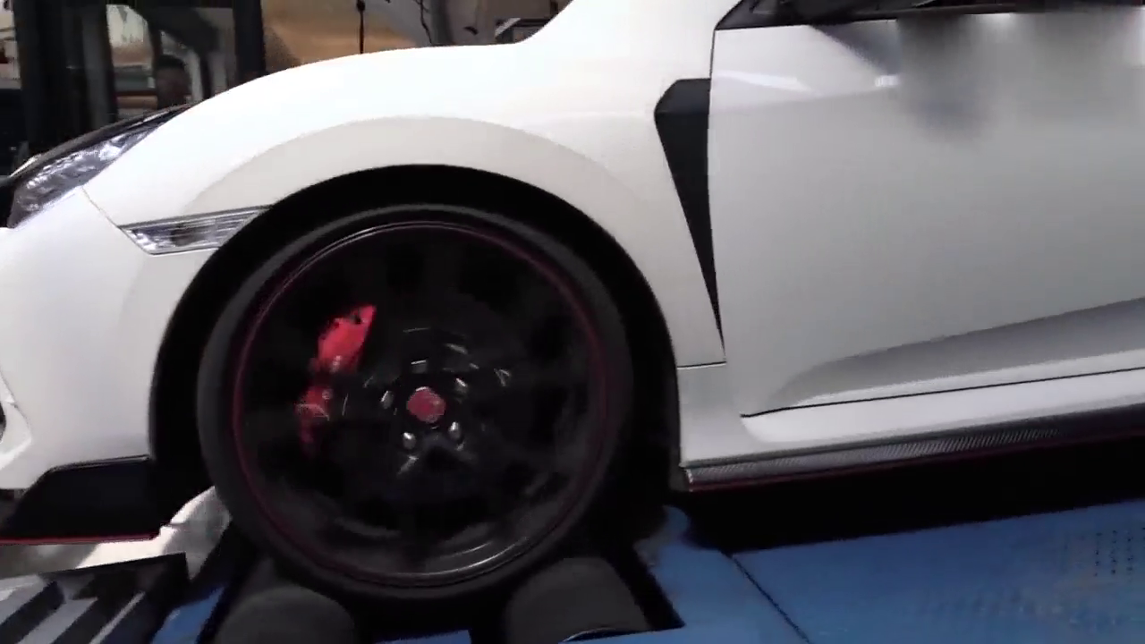 2018款本田思域TypeR性能测试，这声浪能秒杀多少跑车啊