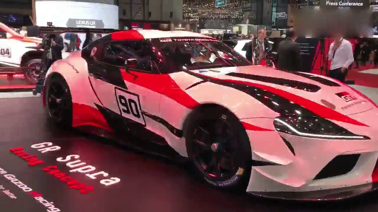 日内瓦国际车展，丰田的新款Supra跑车
