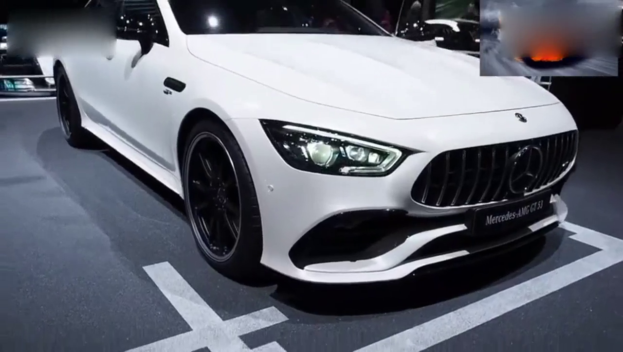 18款奔驰AMG GT 53真不错，配置全时四驱系统的豪华跑车