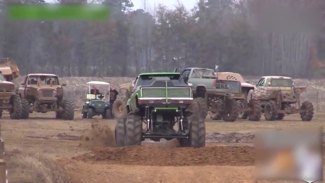 巨型卡车越野赛，不是一般的霸气！