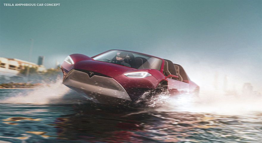 设计师创造了8辆特斯拉概念车，相信所有人都会喜欢