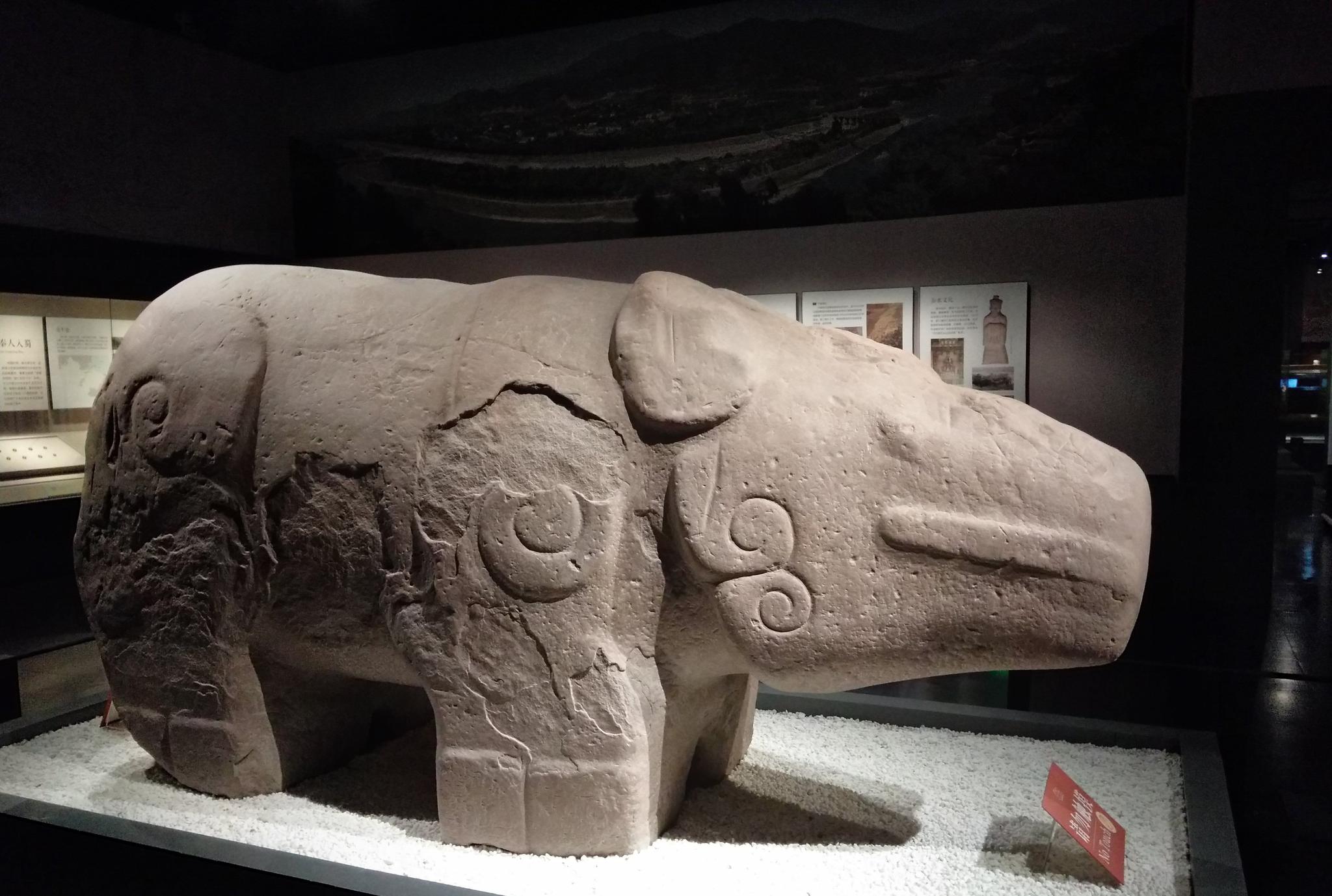 石犀牛,成都博物馆镇馆之宝它屁股上的几个字是什么?