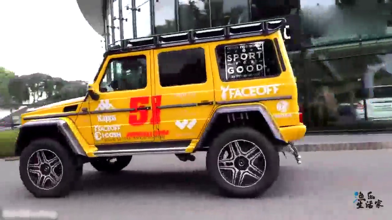 跑车志：新款奔驰G50 这才叫顶级越野车