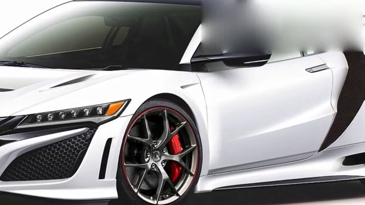 2019本田NSX型号R跑车，从细节处就可以看出车的亮点，非常炫酷