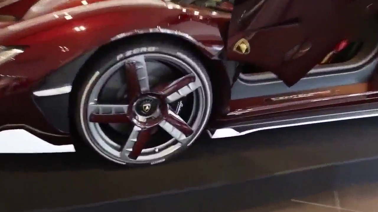 千万级超级跑车 兰博基尼Centenario展拍