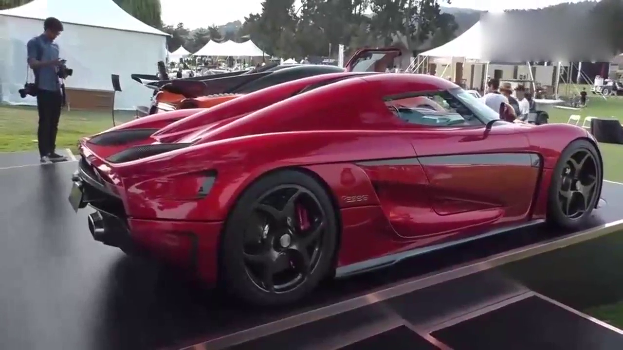 声浪很独特 车展试驾科尼赛克Regera