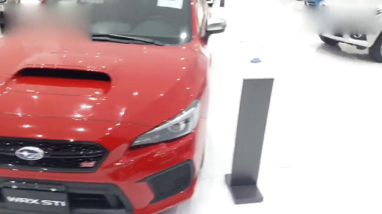 一副改装车的模样 兼顾性能与家用，实拍斯巴鲁WRX STI