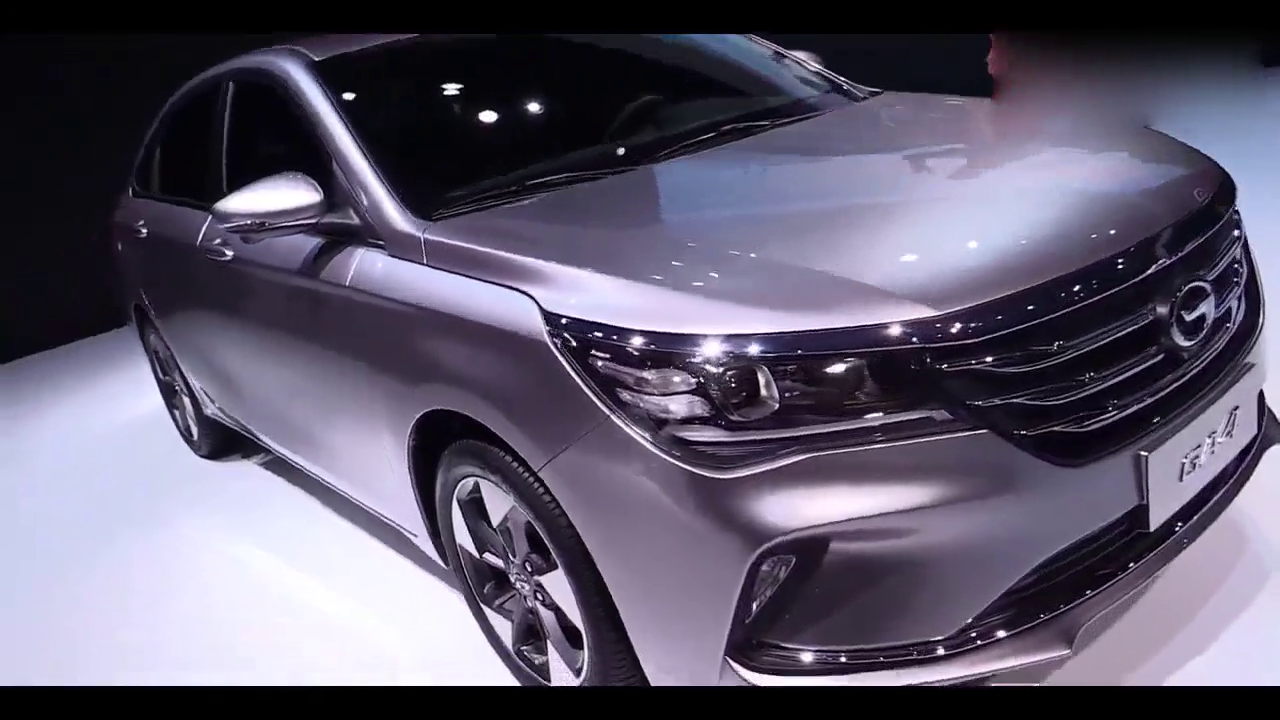 全新广汽传祺GA4车展亮相，看见霸气外观和内饰果断放弃大众朗逸