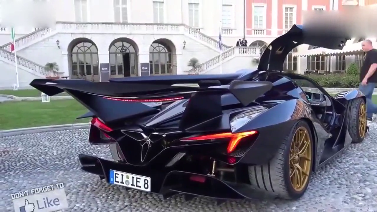 启动引擎瞬间，才知道1000多万的阿波罗跑车有多厉害！