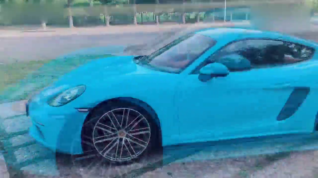 街拍保时捷最便宜的跑车