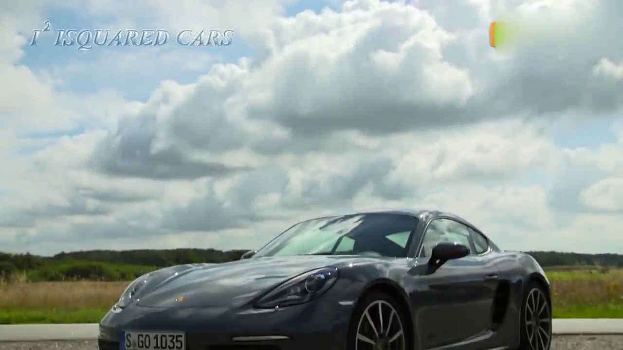 造型前卫的保时捷718跑车 豪车开起来就是不一样的感觉