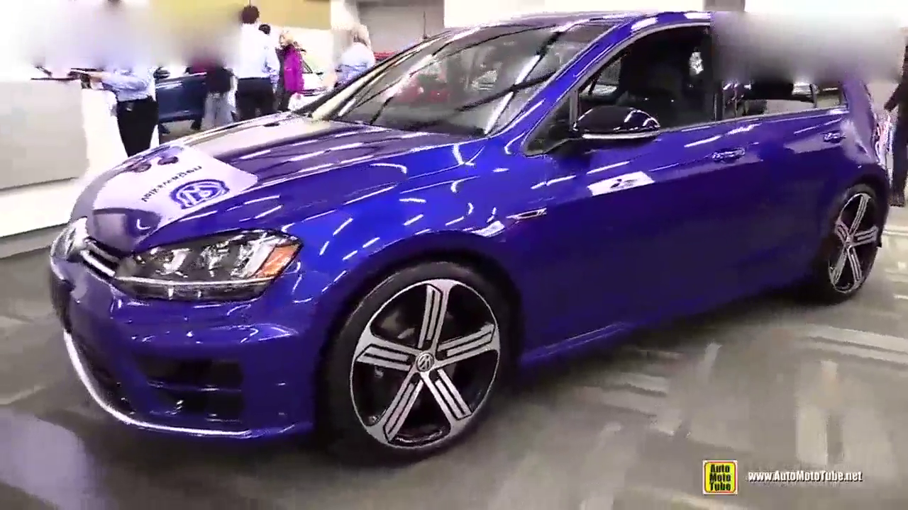 钢炮代表作 车展实拍大众七代高尔夫R