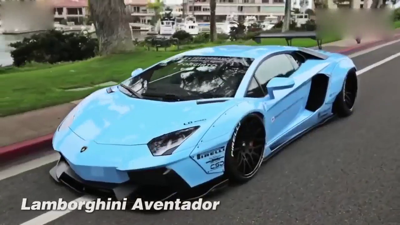 车展上见到的一款最帅兰博基尼改装，工业气息相当的完美！