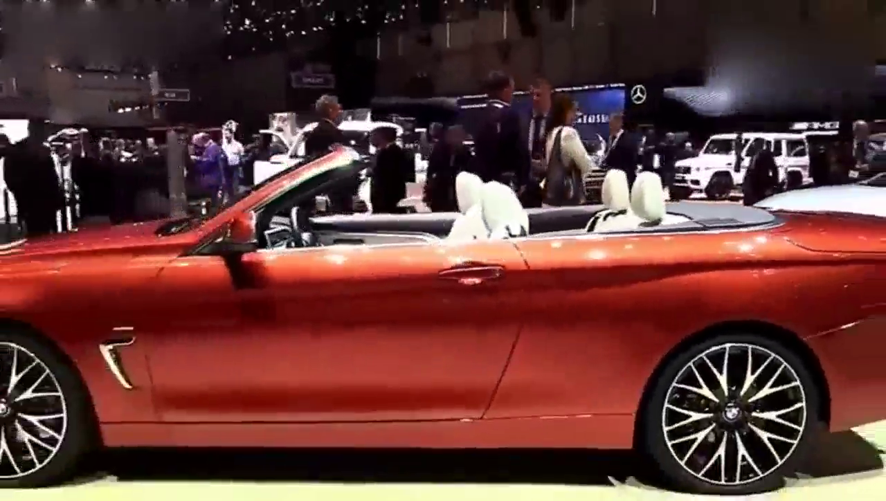 宝马430i敞篷跑车+外观内饰实拍