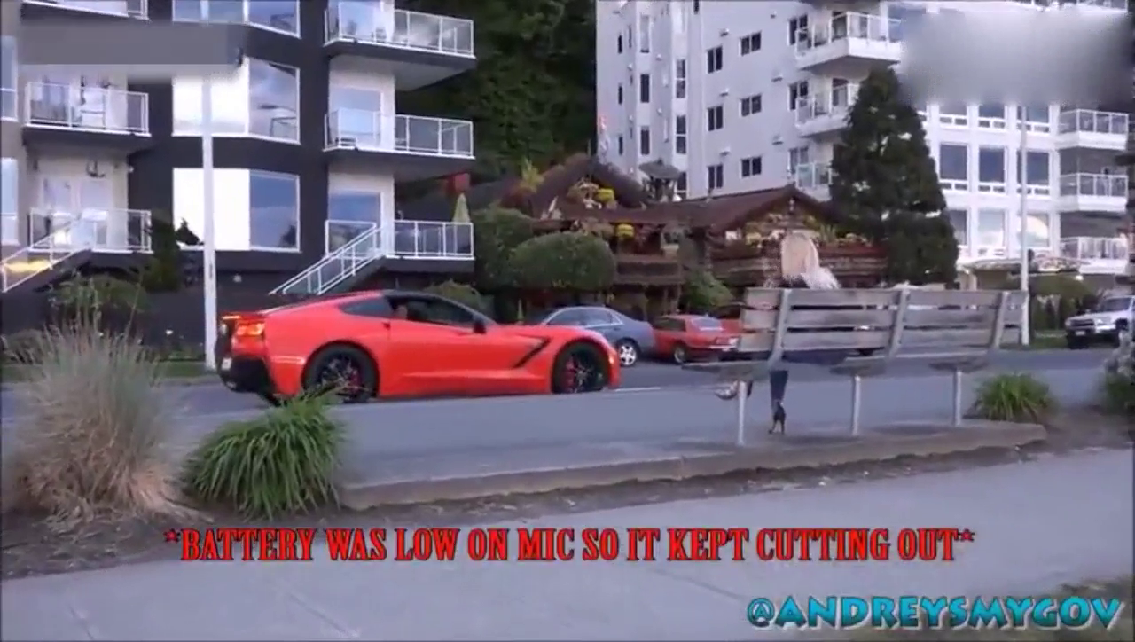 男子开跑车想搭讪美女，结果几秒后彻底悲剧了！